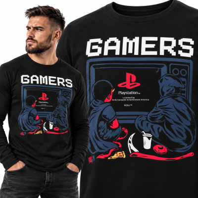 LONGSLEEVE ŚMIESZNY GAMERS